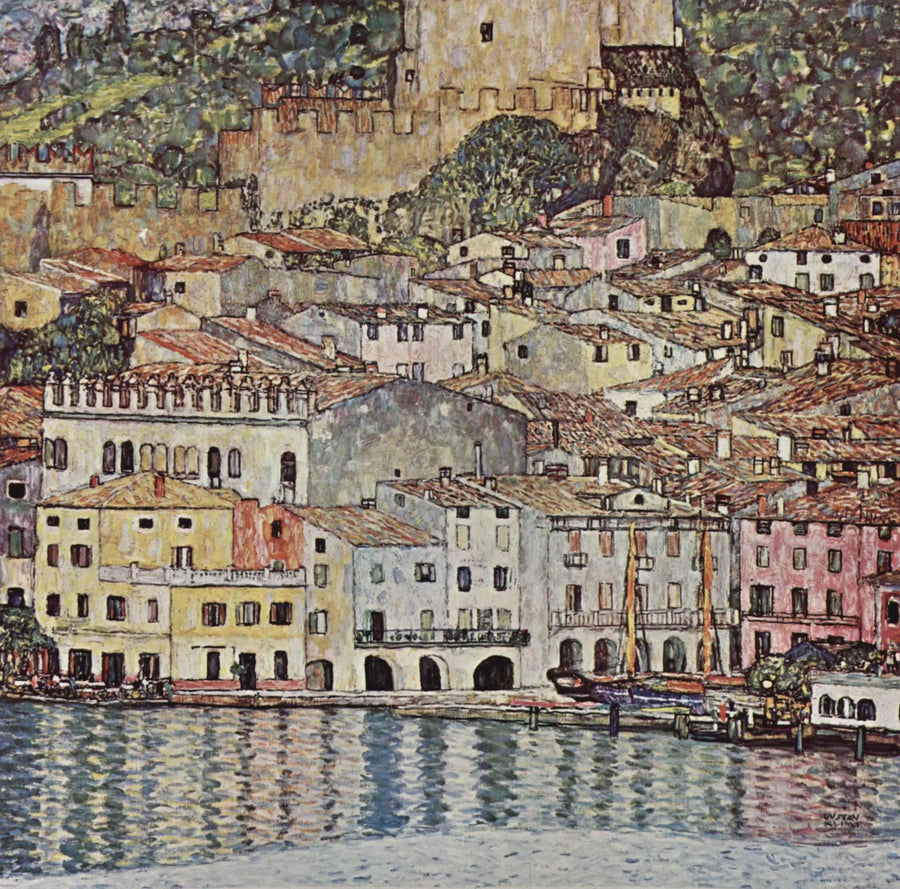 Malcesine sul lago di Garda - Gustav Klimt