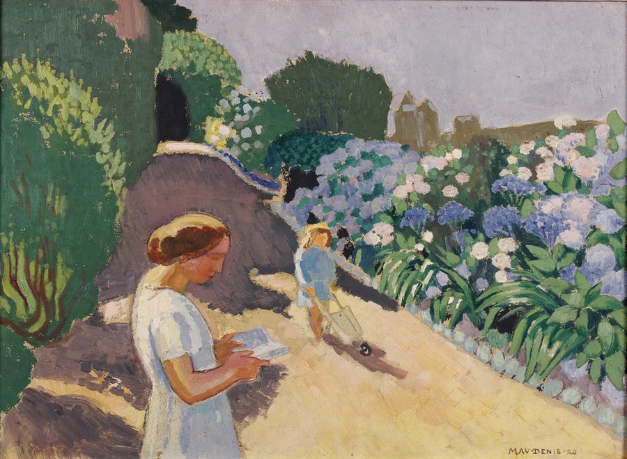 Malon e gli ortensie - Maurice Denis