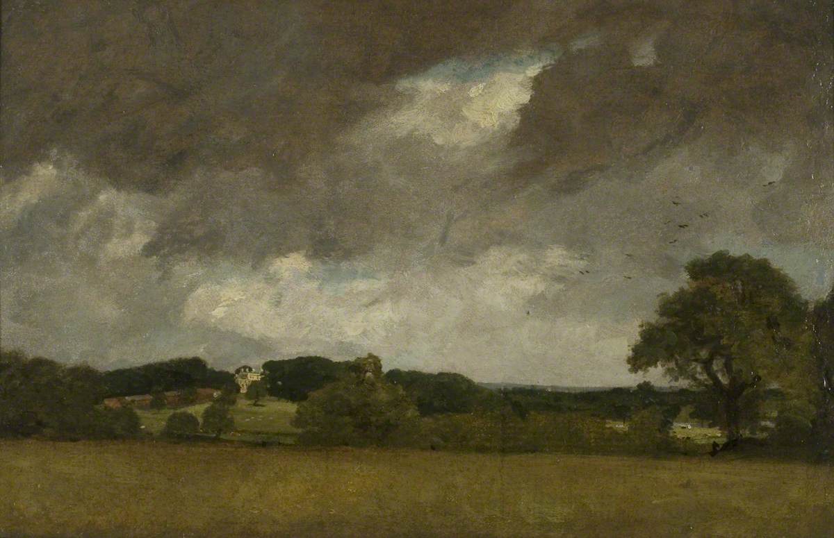 Malvern Hall vu du Sud-Ouest - John Constable - Alpha Reproduction