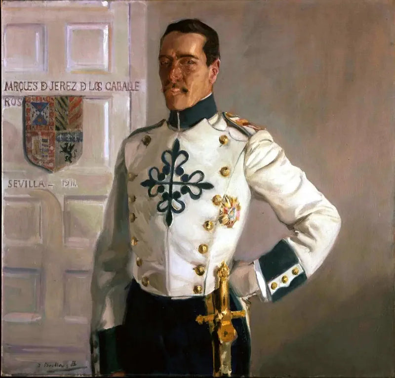 Manuel Pérez de Guzmán e Boza Liaño Aubarede, marchese di Jerez de los Caballeros - Joaquín Sorolla