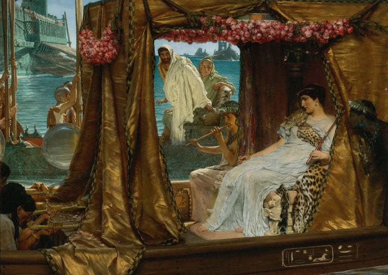 Marco Antonio e Cleopatra - Lawrence Alma-Tadema