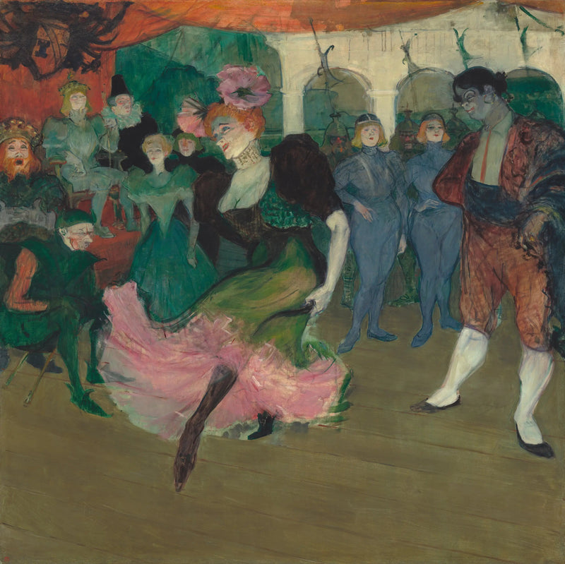 Marcelle Lender che danza il Boléro in Chilpéric - Henri de Toulouse-Lautrec