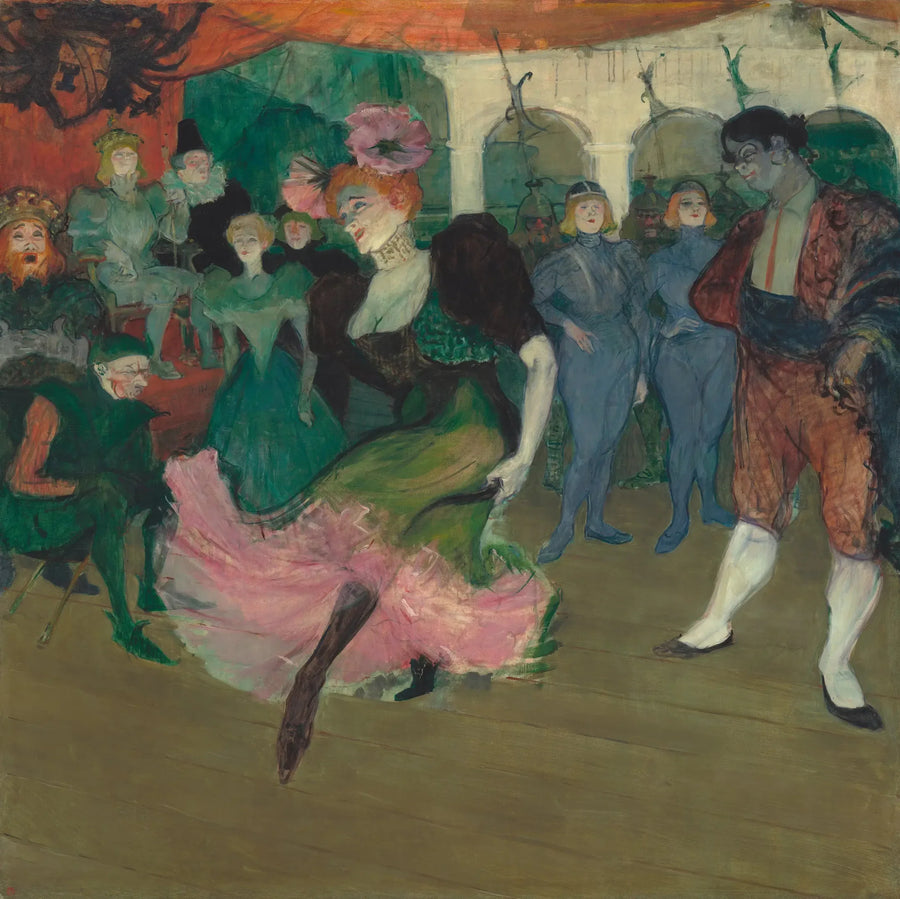 Marcelle Lender che danza il Boléro in Chilpéric - Henri de Toulouse-Lautrec