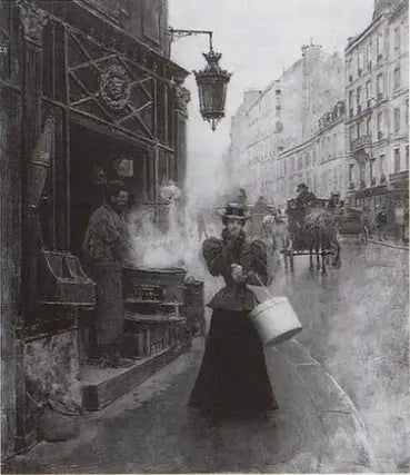 Marchand de marrons - Jean Béraud - Alpha Reproduction
