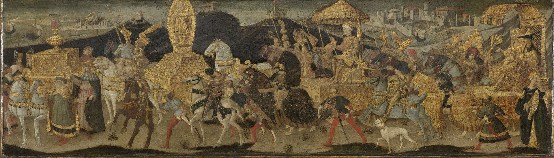 La marche de Darius pour la bataille d'Issus - Apollonio di Giovanni