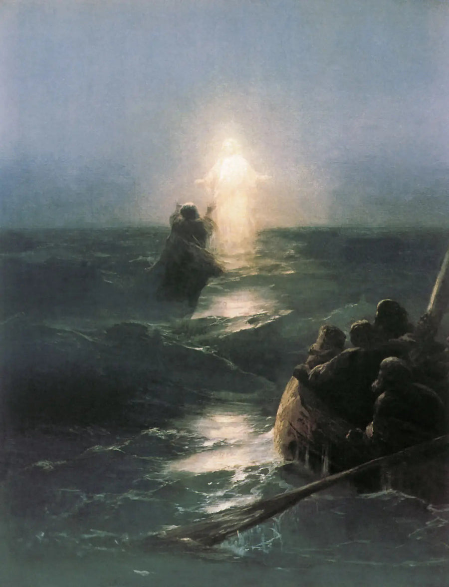 Camminare sull'acqua - Ivan Aïvazovski
