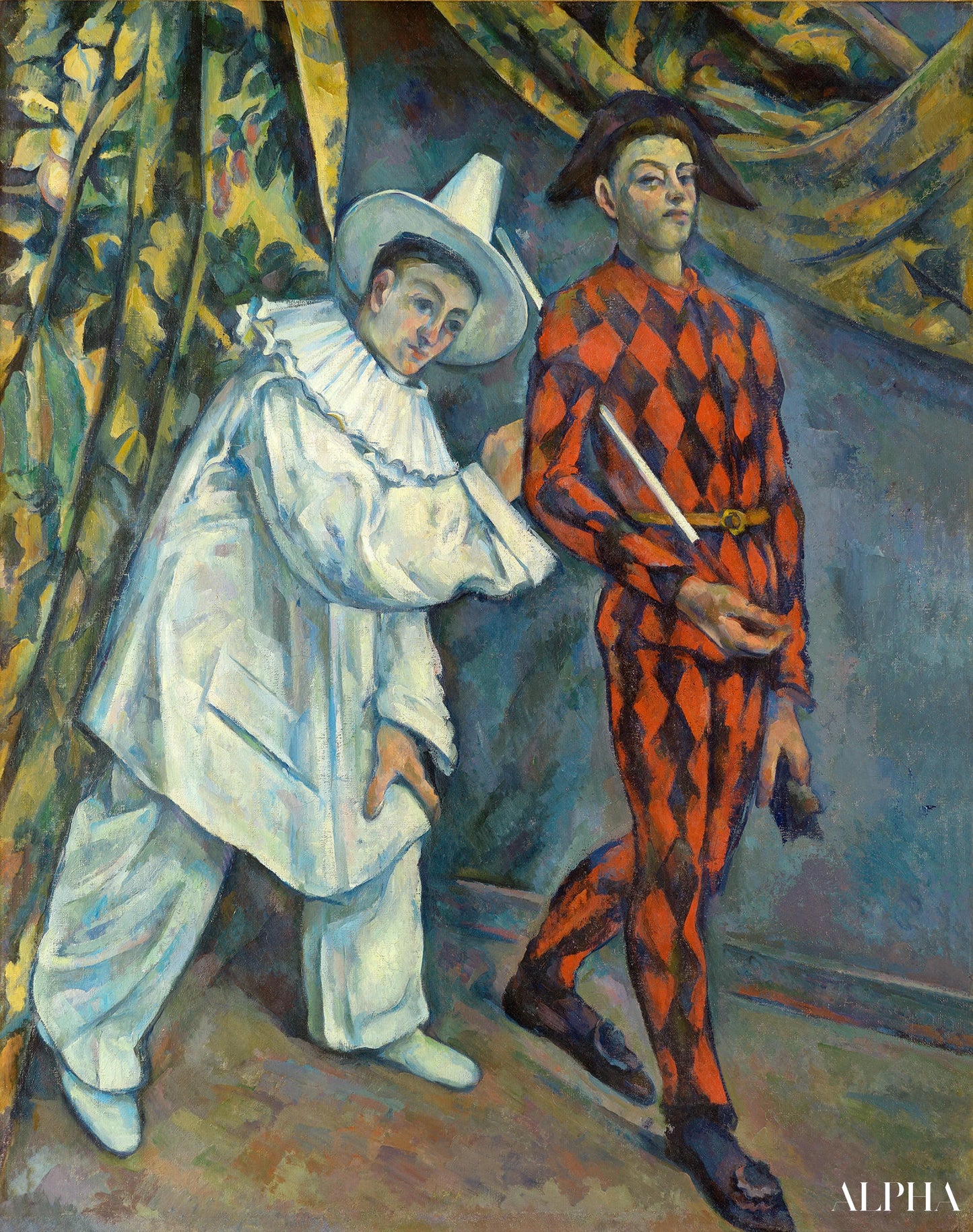 Mardi Gras - Paul Cézanne - Riproduzioni di quadri e dipinti di alta gamma