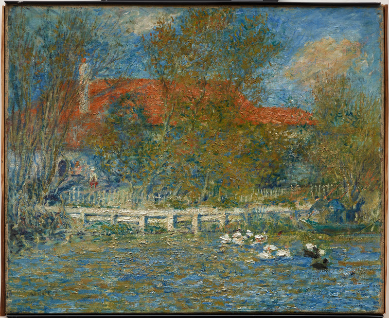 Lo stagno delle anatre - Pierre-Auguste Renoir