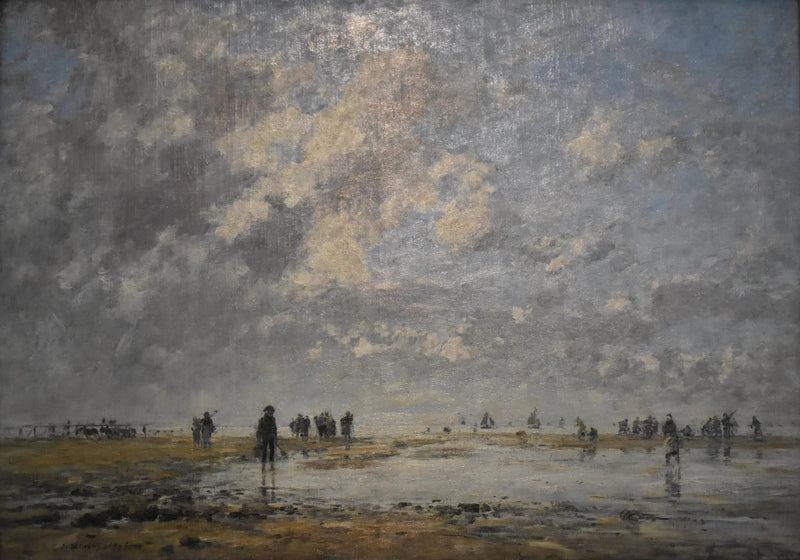 Bassa marea a Étaples - Eugène Boudin
