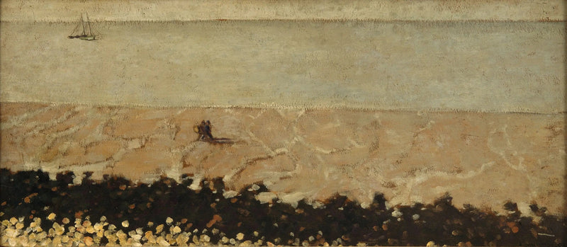 Marea bassa a Villerville - Félix Vallotton