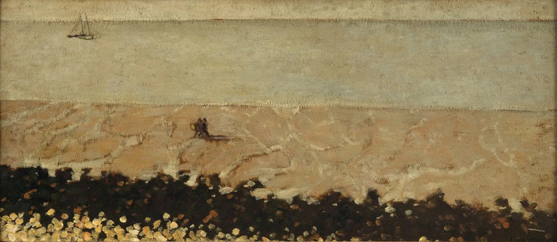 Marea bassa a Villerville - Félix Vallotton