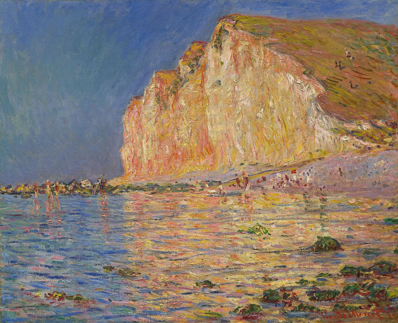 Bassa marea a Les Petites-Dalles - Claude Monet