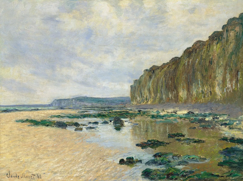 Bassa marea davanti a Varengeville - Claude Monet