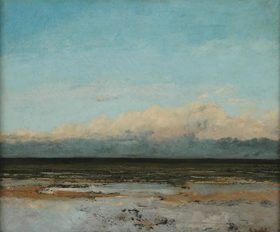 Marea crescente - Gustave Courbet