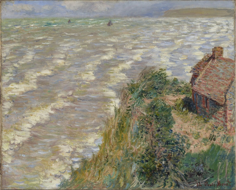Marea crescente a Pourville W740 - Claude Monet