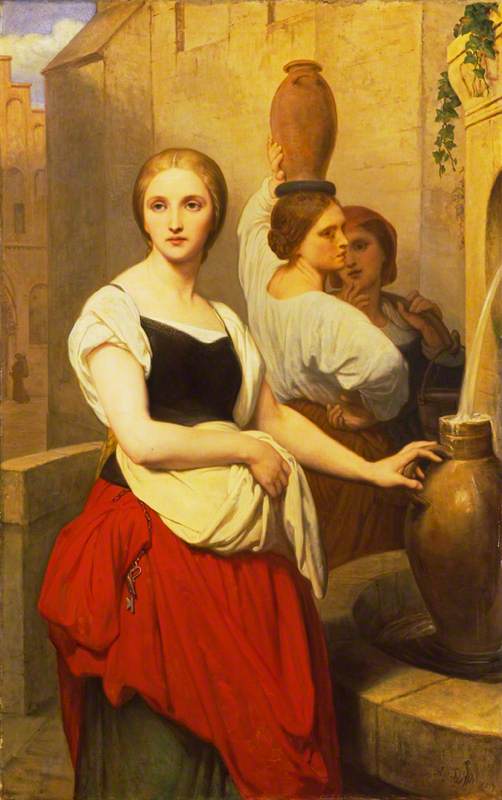 Marguerite alla fontana - Ary Scheffer