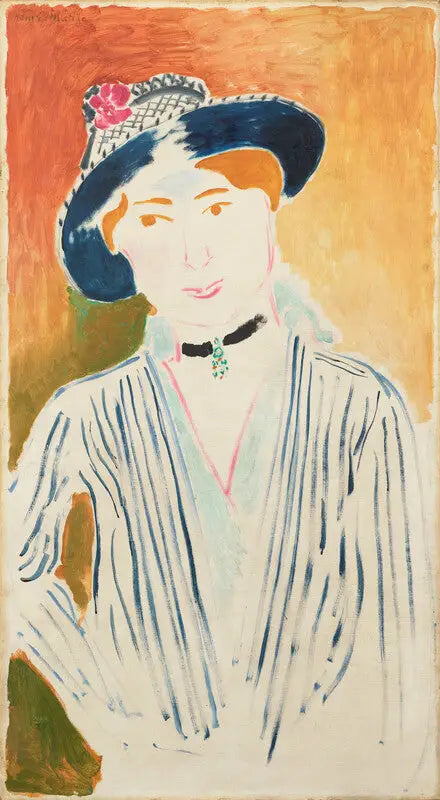Margherita con giacca a righe - Henri Matisse