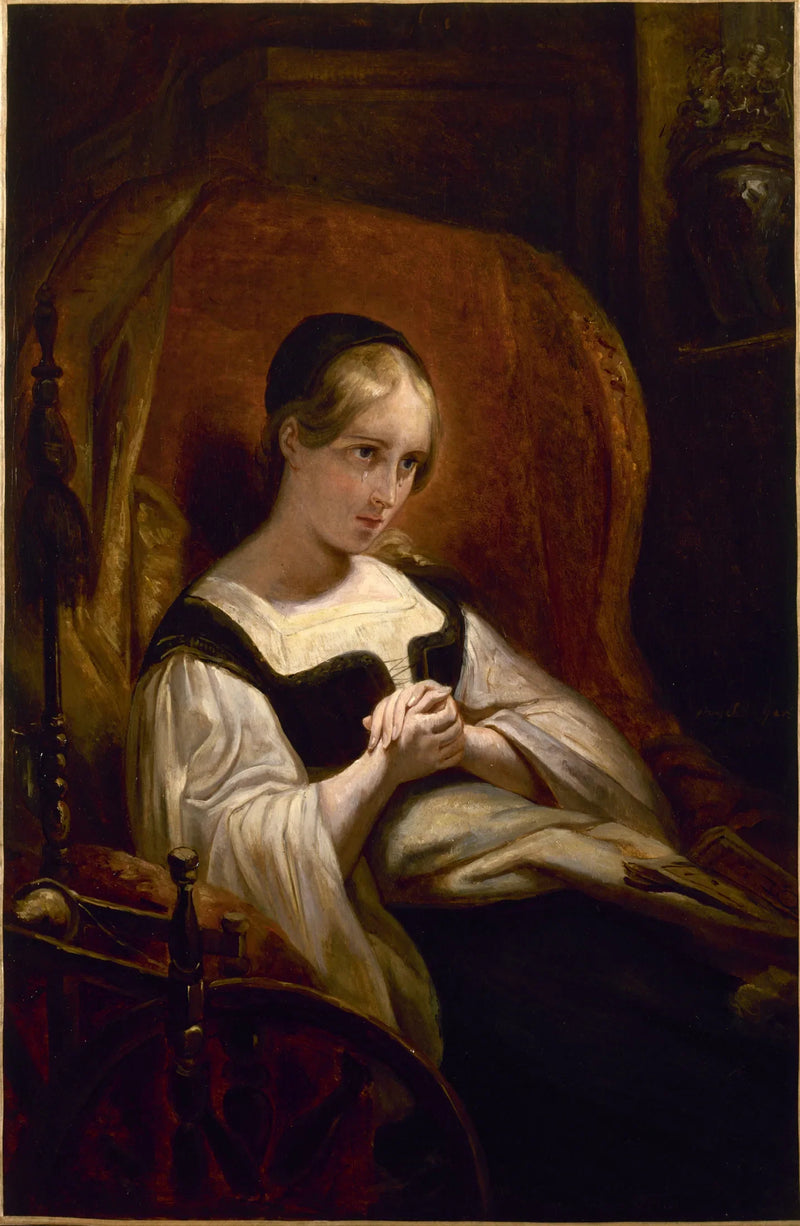 Marguerite al fuso - Ary Scheffer