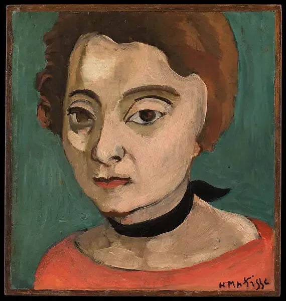 Margherita con nastro di velluto nero - Henri Matisse