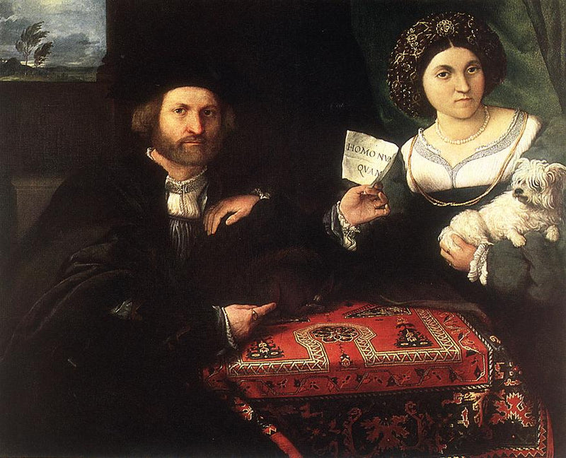 Mari e donna - Lorenzo Lotto