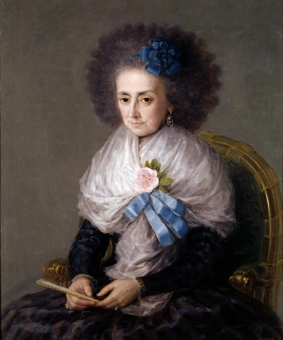 María Antonia Gonzaga, marchesa vedova di Villafranca - Francisco de Goya