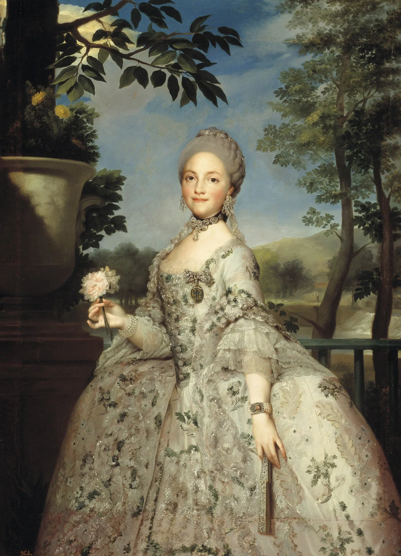 María Luisa de Parma, principessa delle Asturie - Anton Raphael Mengs