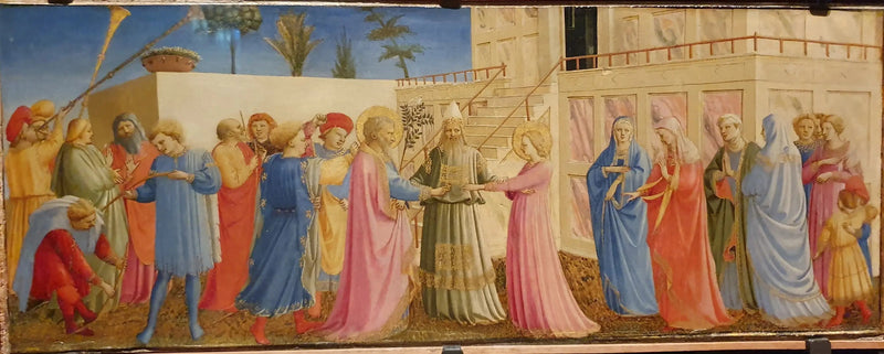 Matrimonio della Vergine - Fra Angelico