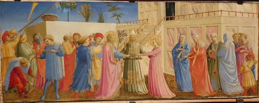 Matrimonio della Vergine - Fra Angelico
