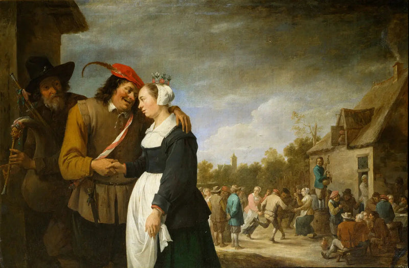Matrimonio del contadino - David Teniers il Giovane