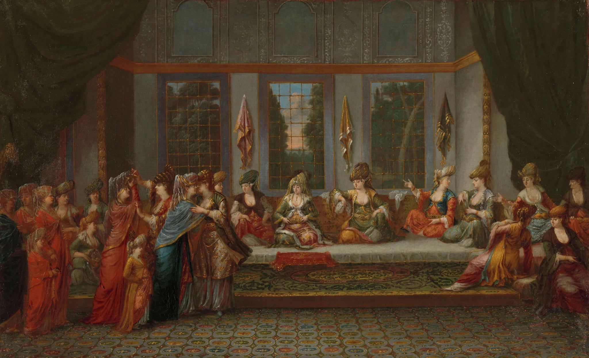Mariage grec - Jean-Baptiste van Mour