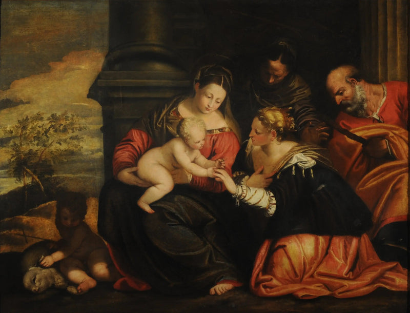 Matrimonio mistico di Santa Caterina d'Alessandria - Paolo Veronese