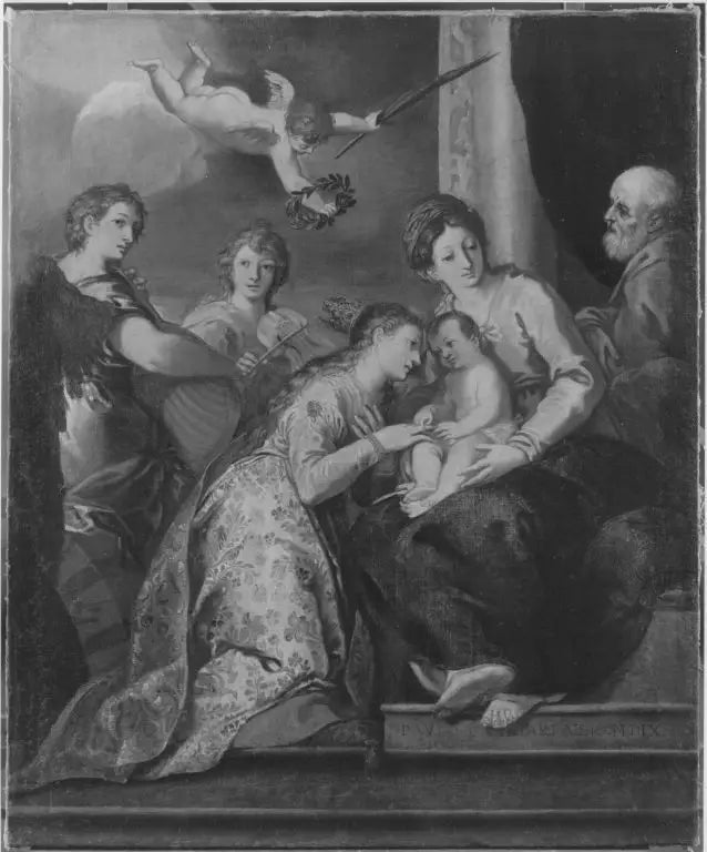 Mariage mystique de Sainte Catherine d’Alexandrie - Paul Véronèse - Alpha Reproduction