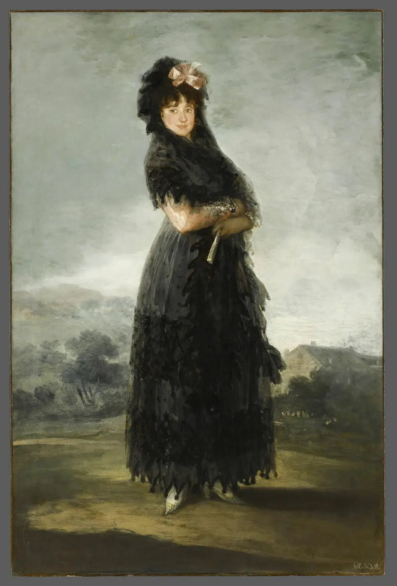 Mariana Waldstein, marchesa di Santa Cruz - Francisco de Goya