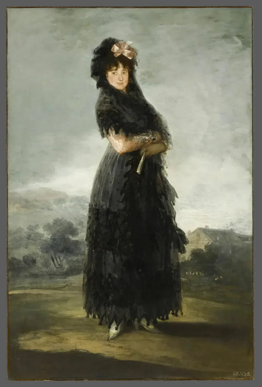 Mariana Waldstein, marchesa di Santa Cruz - Francisco de Goya