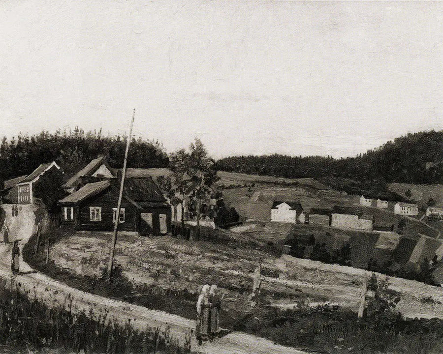 Maridalsveien a Nydalen - Edvard Munch