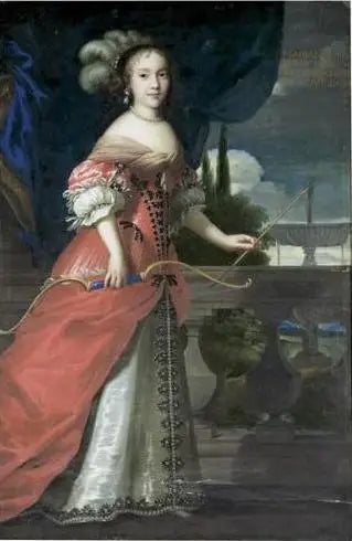 Marie Anne Mancini in cacciatrice - Juste d'Egmont