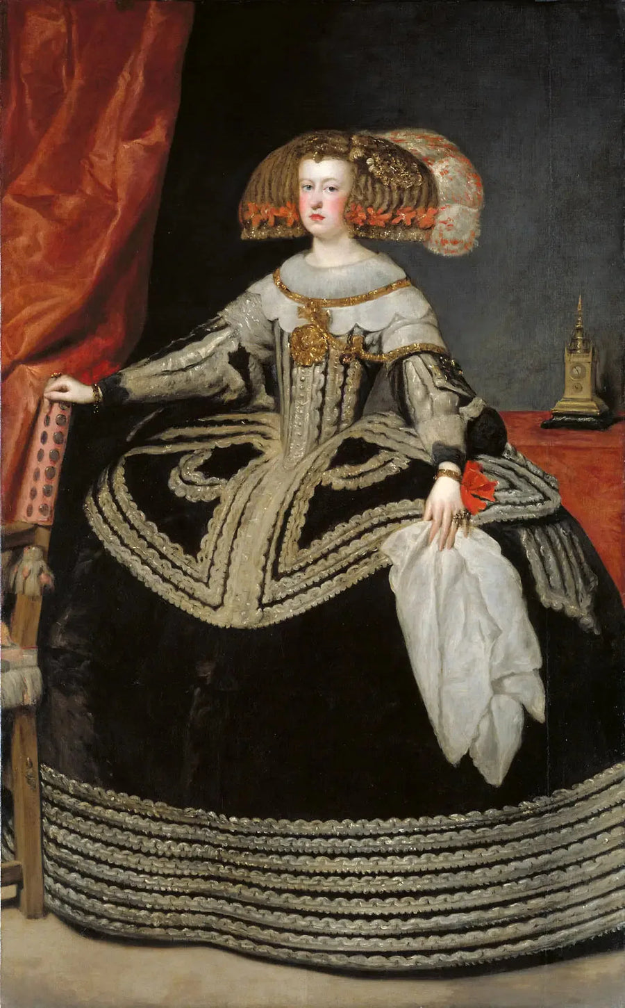 Marie-Anne, regina di Spagna - Diego Velázquez
