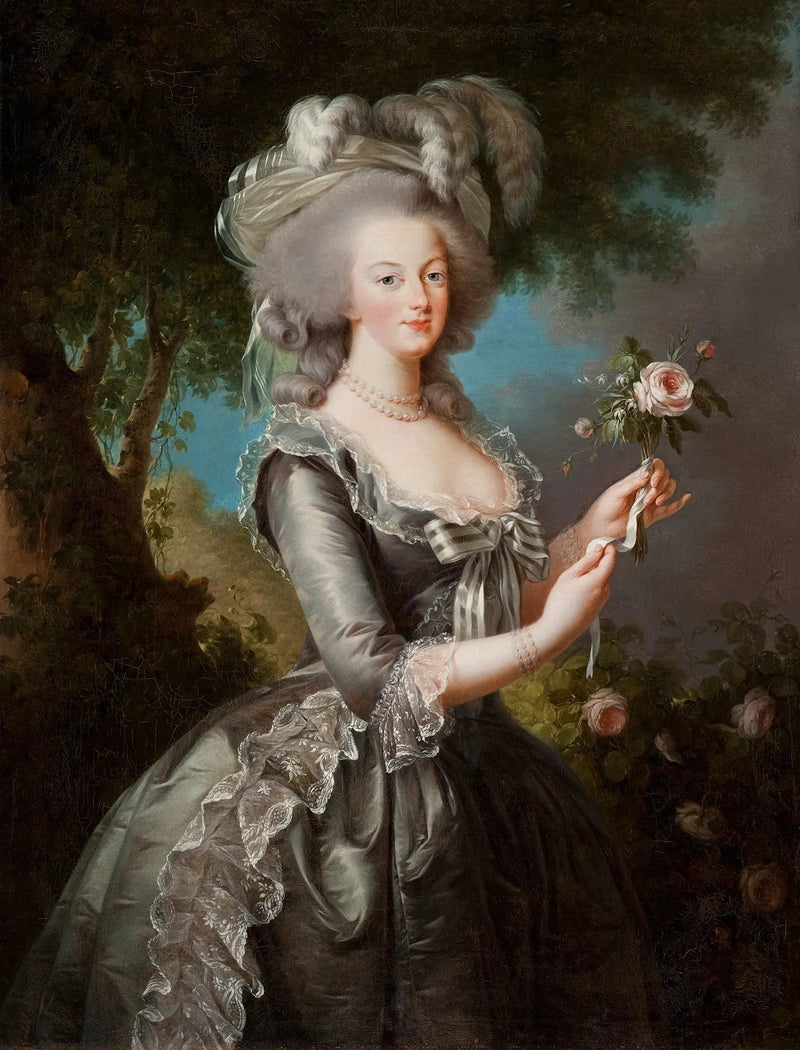 Marie-Antoinette detta « alla Rosa » - Élisabeth Vigée Le Brun