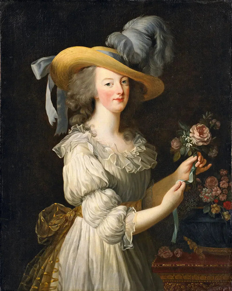 Marie-Antoinette in goule - Elisabetta Vigée Le Brun