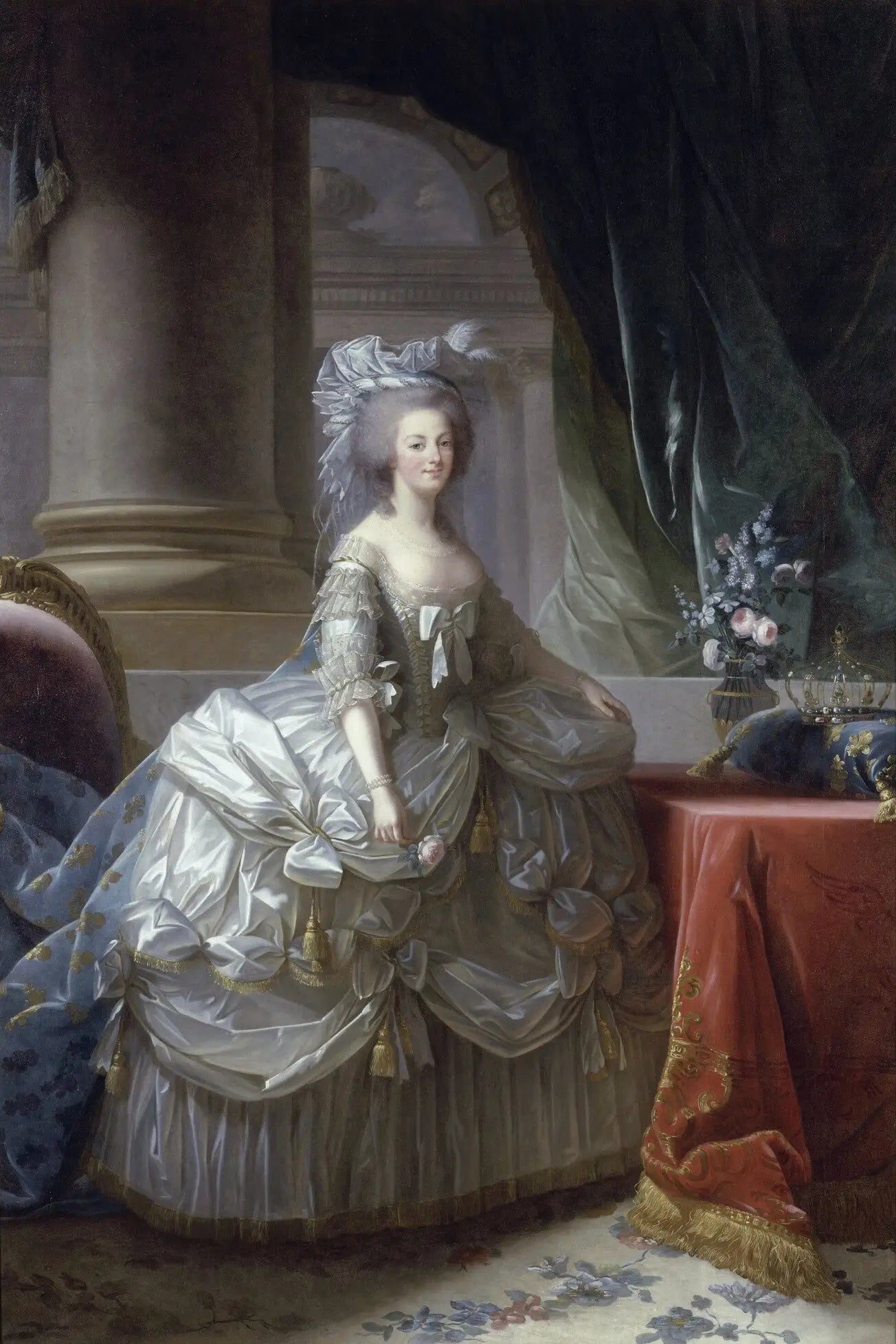 Marie-Antoinette reine de France (1755-1793) - Élisabeth Vigée Le Brun - Alpha Reproduction
