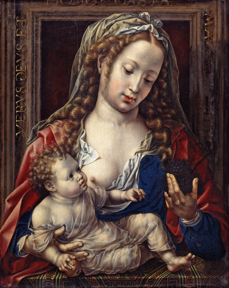 Marie con il Bambino Gesù - Jan Gossaert
