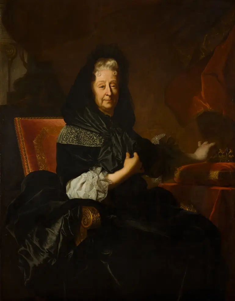 Marie d'Orléans, duchessa di Nemours - Hyacinthe Rigaud