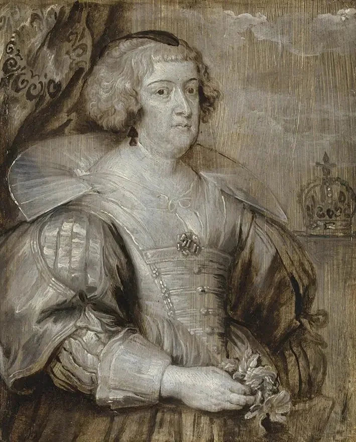 Maria de' Medici - Antoine van Dyck