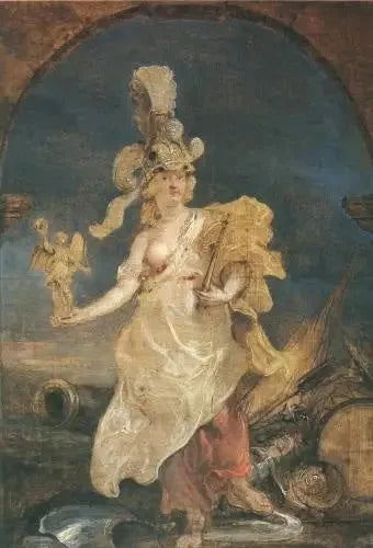 Maria de' Medici nel ruolo di Bellona - Peter Paul Rubens