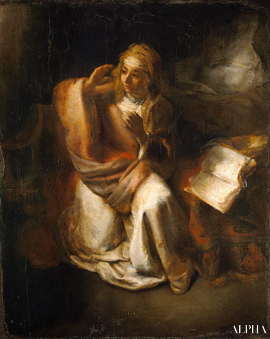 Marie des annonciation - Rembrandt van Rijn - Reproductions de tableaux et peintures haut de gamme