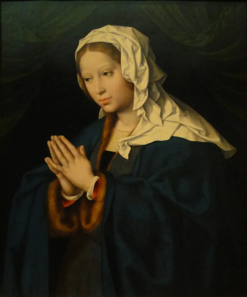Marie in preghiera - Joos van Cleve