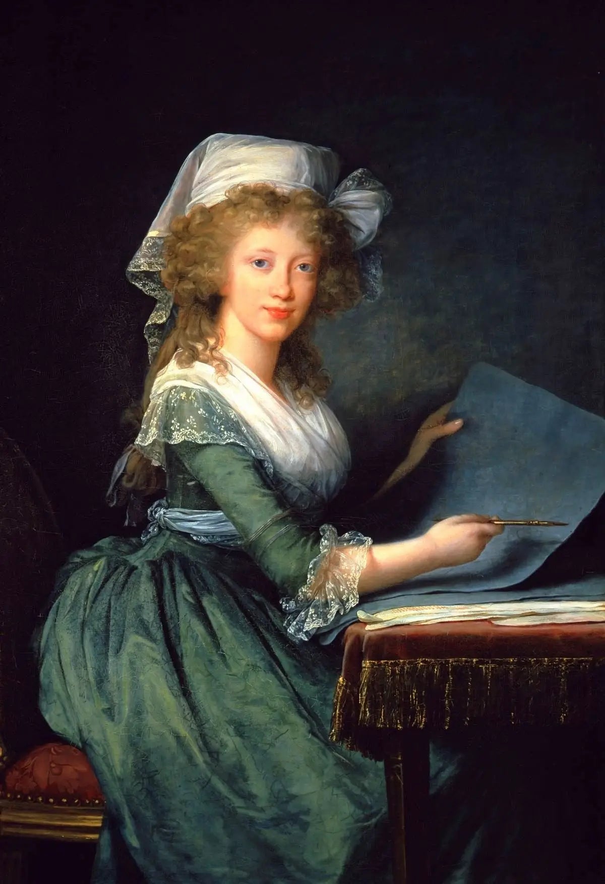Marie-Louise de Naples et de Sicile - Élisabeth Vigée Le Brun - Alpha Reproduction