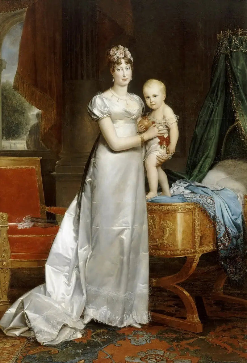 Marie-Louise, imperatrice dei Francesi e il re di Roma - François Gérard