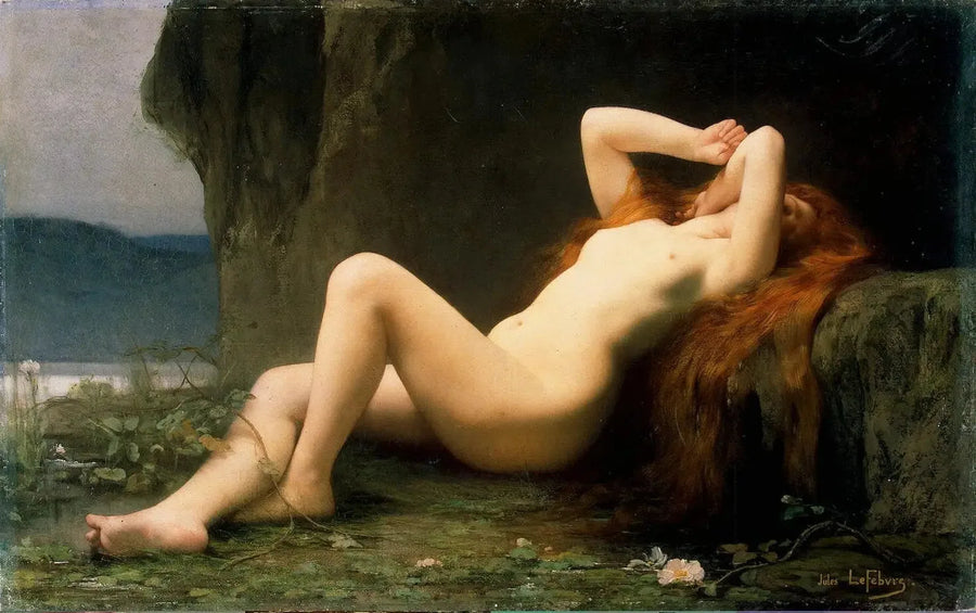 Marie Maddalena nella grotta - Jules Lefebvre