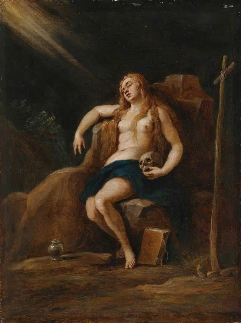 Marie-Madeleine nel deserto (dopo Palma il Giovane) - David Teniers il Giovane